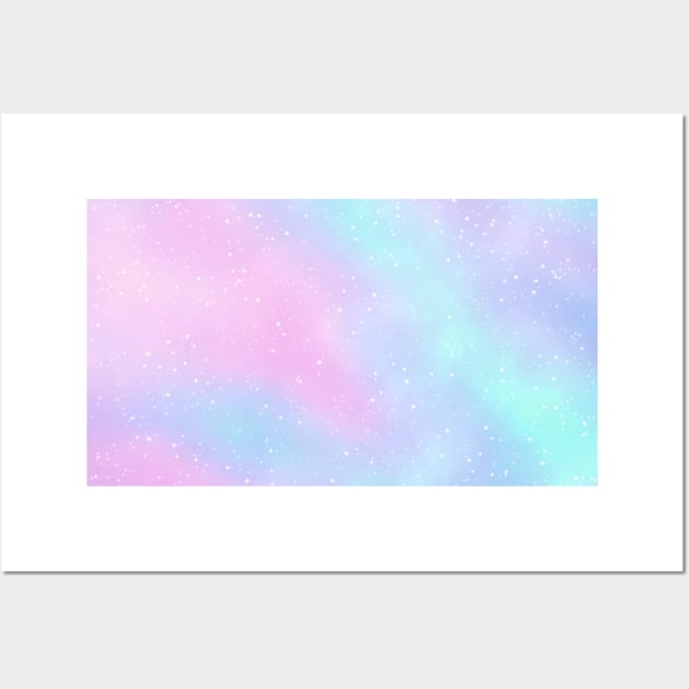 Pastel Galaxy Wall Art by ElectricFangs